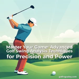 Artistic representation for Master Your Game: Advanced Golf Swing Analysis Techniques for Precision and Power