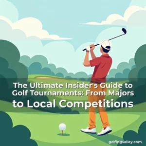 Read more about the article The Ultimate Insider’s Guide to Golf Tournaments: From Majors to Local Competitions