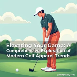 Artistic representation for Elevating Your Game: A Comprehensive Exploration of Modern Golf Apparel Trends