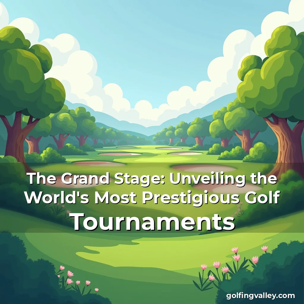 Read more about the article The Grand Stage: Unveiling the World’s Most Prestigious Golf Tournaments